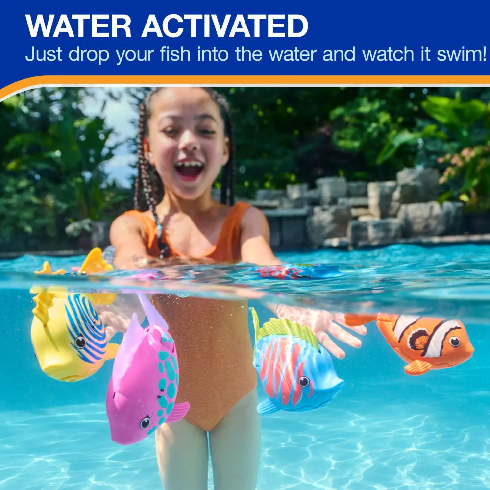 Spinm - Swimways Rainbow Reef Asst B/O