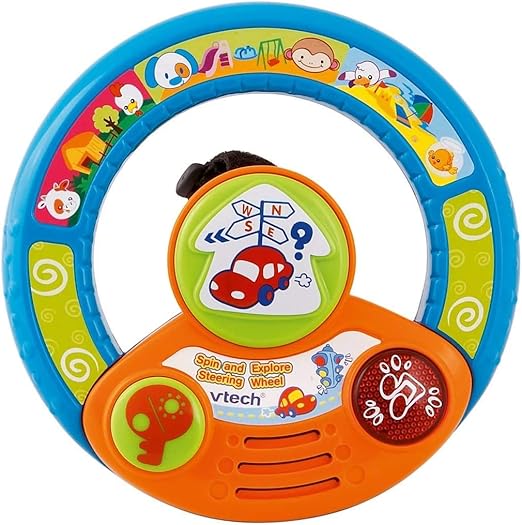 Vtech Spin and Explore Steering Wheel - Marah Kids