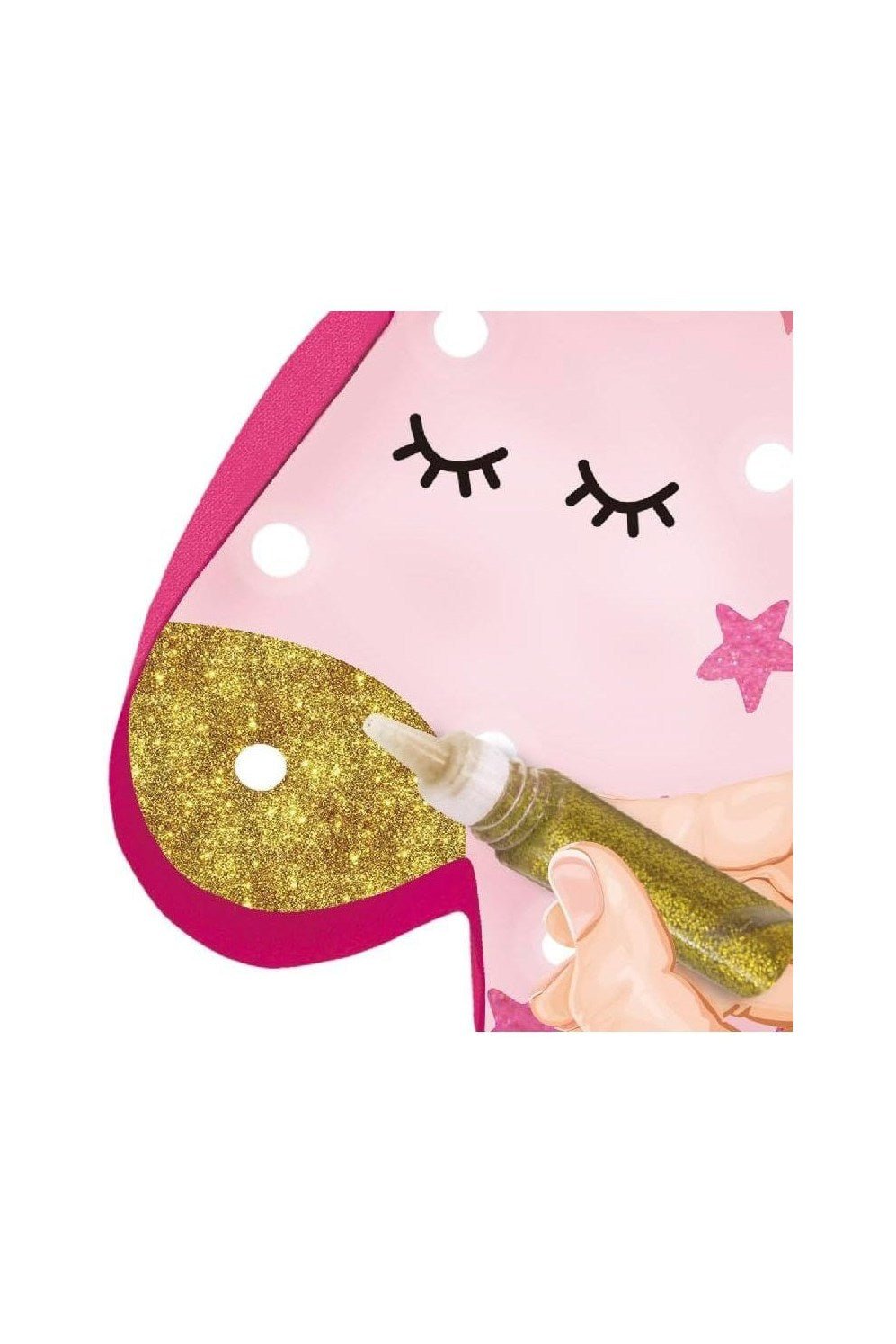 Sew Star - Decorate Your Own String Lights LED Kit - Unicorn - Marah Kids