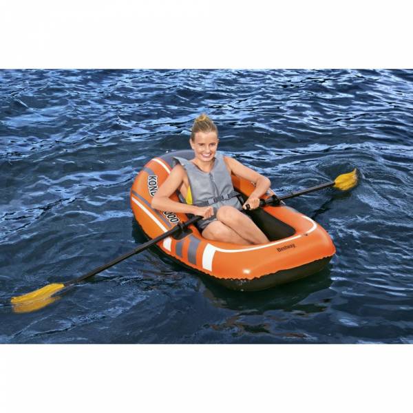 BESTWAY Boat Kondor 1000 Set 155X97Cm - Marah Kids