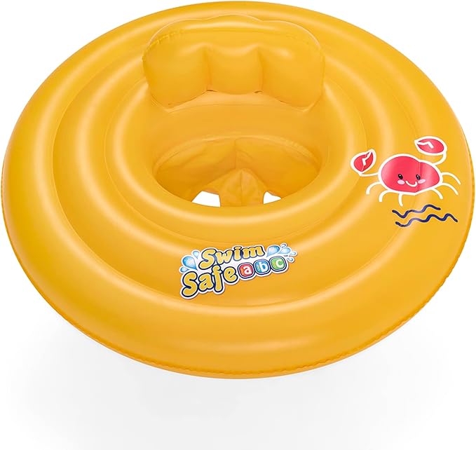 BESTWAY Swimsafe Baby Seat Triple Ring 69Cm - Marah Kids