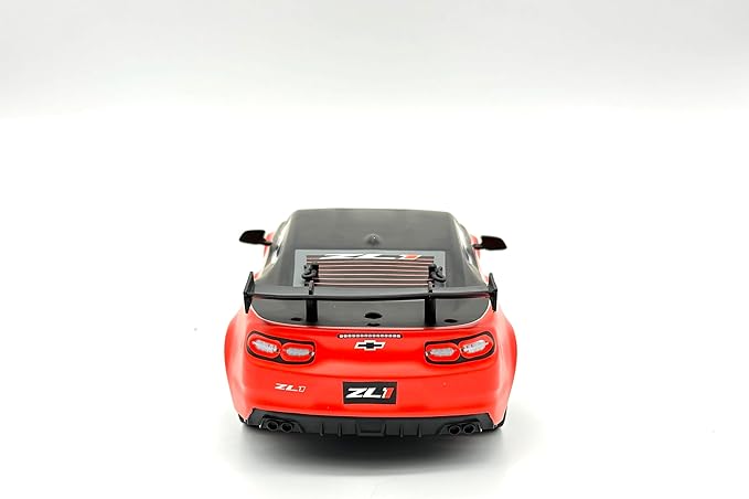 D - power - 1:16 Chevrolet Camaro ZL1 2021 RC Car – Realistic Vapor Exhaust Effect, 2.4GHz Remote Control, Rechargeable Battery Included, for Kids Ages 6+ - Marah Kids