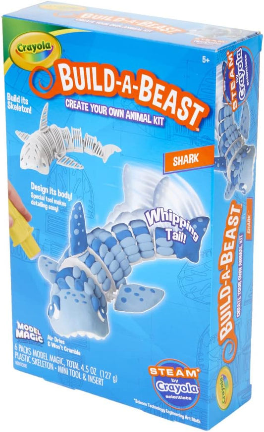Crayola Build - A - Beast Shark - Marah Kids