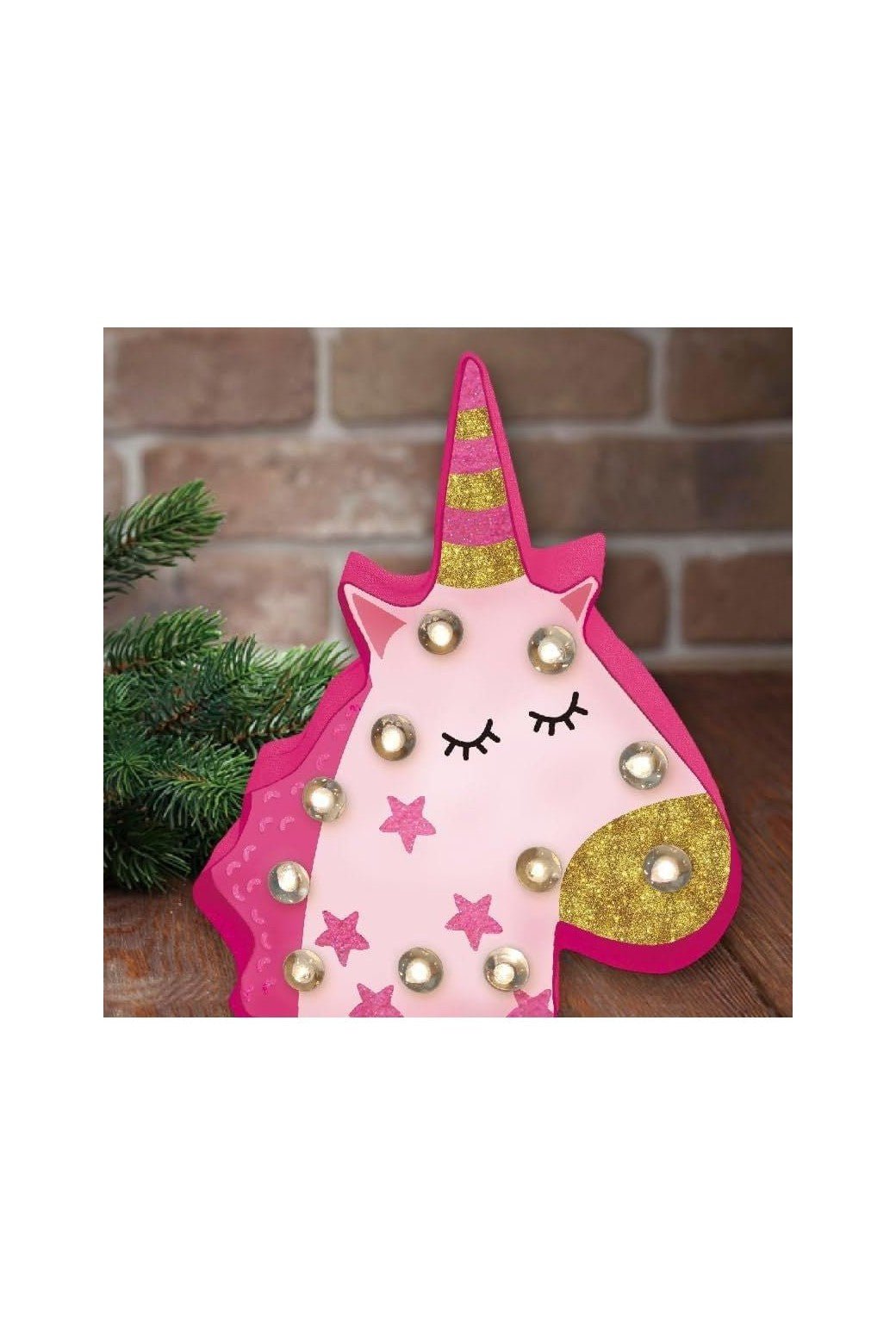 Sew Star - Decorate Your Own String Lights LED Kit - Unicorn - Marah Kids
