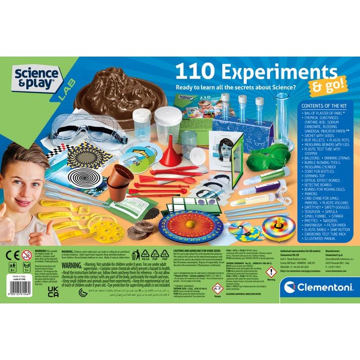 CLEMENTONI CLEMENTONITONI SCIENCE 110 EXPERIMENTS - Marah Kids