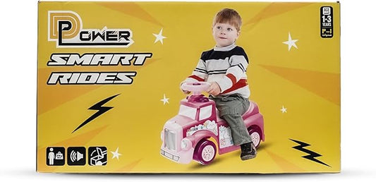 My First Foot to Floor Unicorn– Multicolour | Toddler Walker Foot to Floor Slider | Hidden Storage Space, Moveable Steering Wheel & Squeaky Horn | Pre - School & Nursery Walking Aid | Ages 1+ - Marah Kids