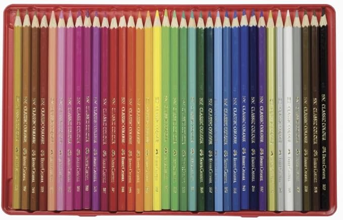 FABER - CASTELL CLASSIC COLOUR PENCILS 36 COLOUR FT - Marah Kids