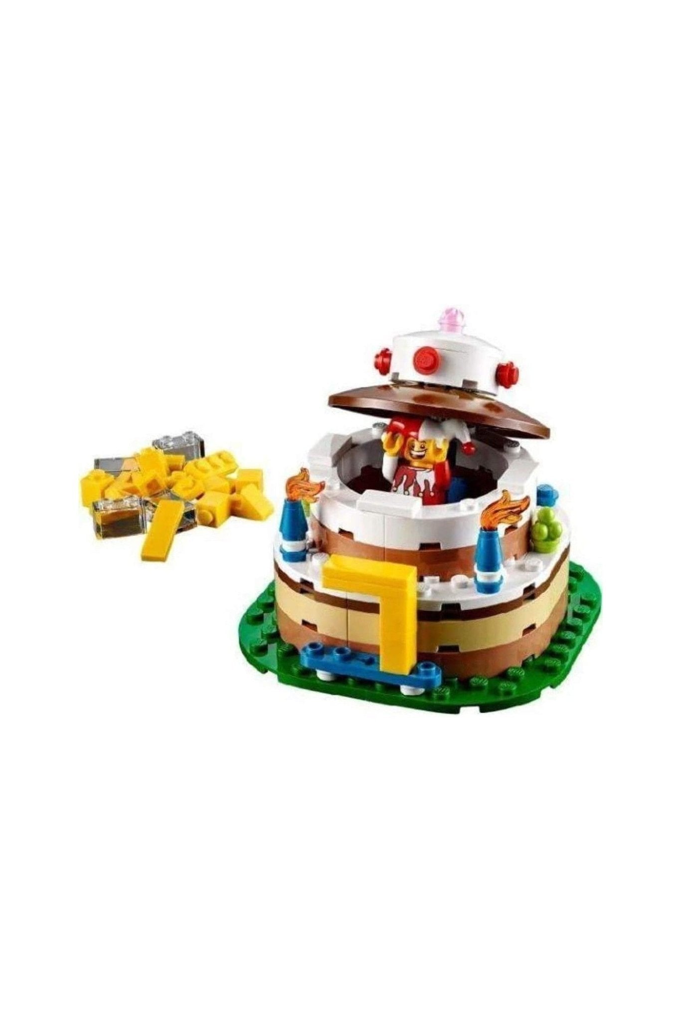 Lego Birthday Decoration Cake Set 40153 - Marah Kids