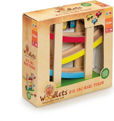 Addo Woodlets Zig Zag Wooden Race Track