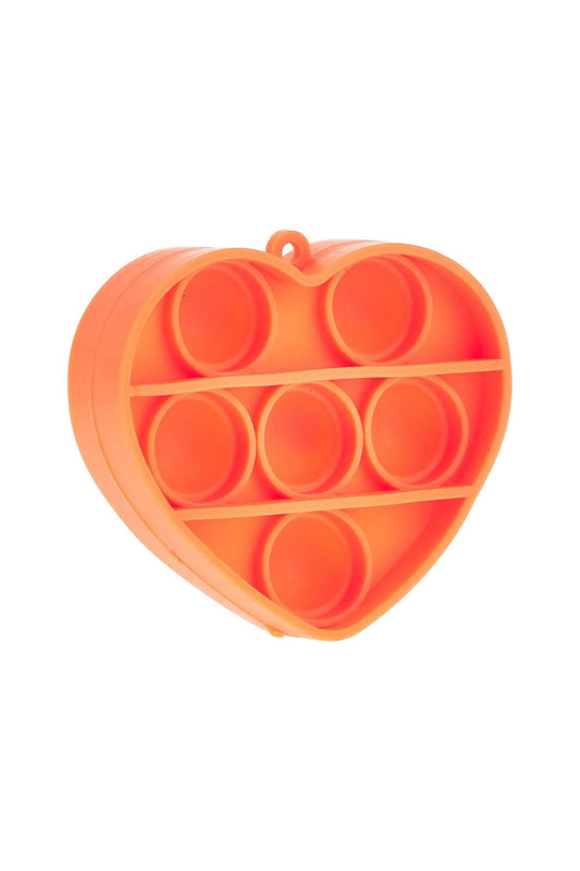 Heart Fidget Popper Keychain (Camouflage) - Marah Kids