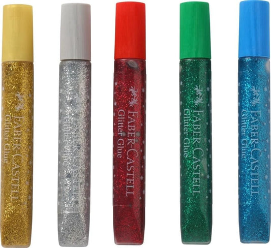 FABER - CASTELL GLITTER GLUE 10X12.5GM - Marah Kids