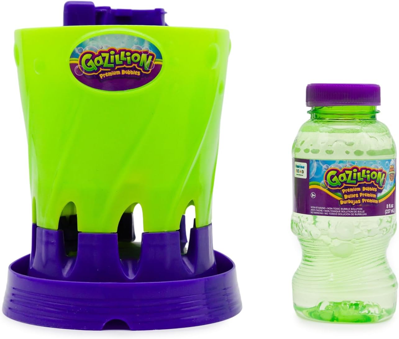 Gazillion Bubbles Storm B/O + 8Oz - Marah Kids