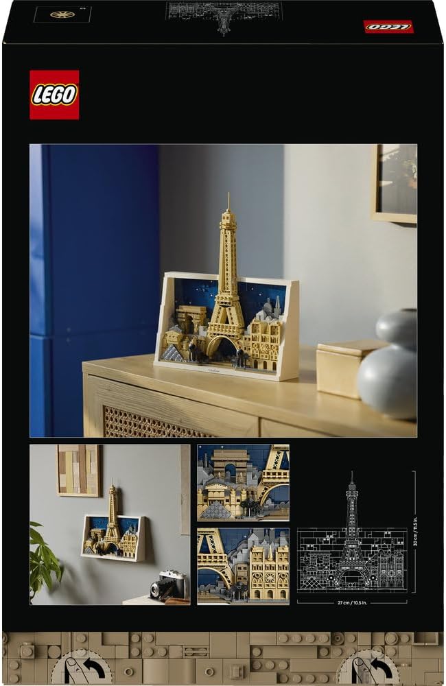 LEGO: Architecture Paris – City of Love Building Set (21064) - Marah Kids