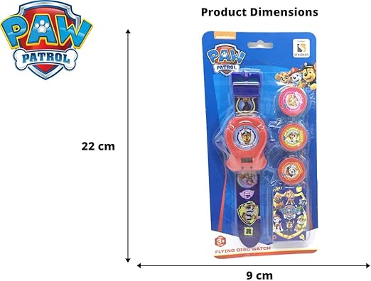 PAWPATROL FLYING DISC WATCH B/O - Marah Kids