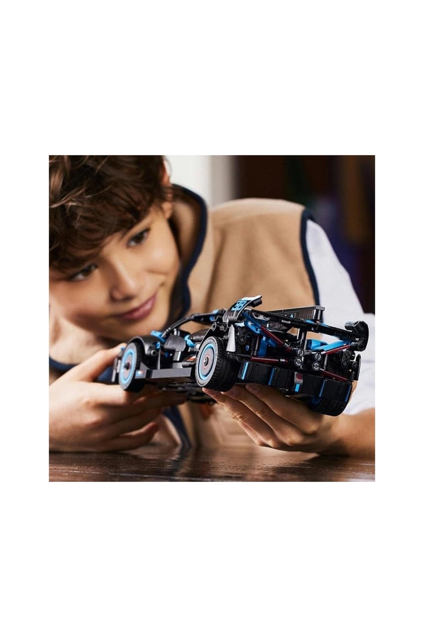 Lego Bugatti Bolide Agile Blue Building Toy Set - Marah Kids