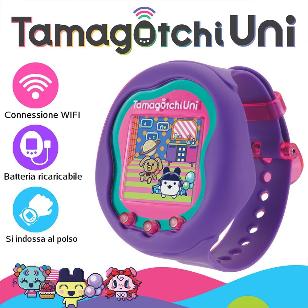 BANDAI TAMAGOTCHI UNI PURPLE BO - Marah Kids