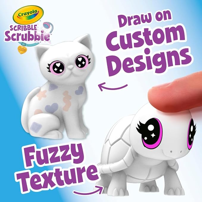 Crayola Scribble Scrubbie Pets: Spray & Style Boutique Ages 3+