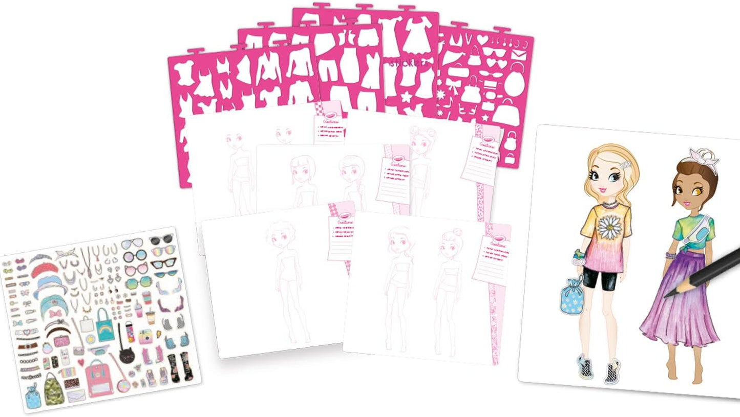 Crayola Creations Fashion Sketch Set - Marah Kids