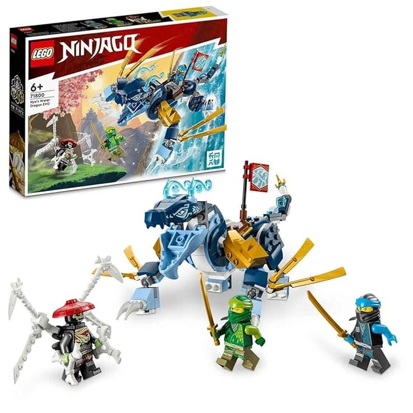 Lego Nya'S Water Dragon Evo Building Toy Set - Marah Kids