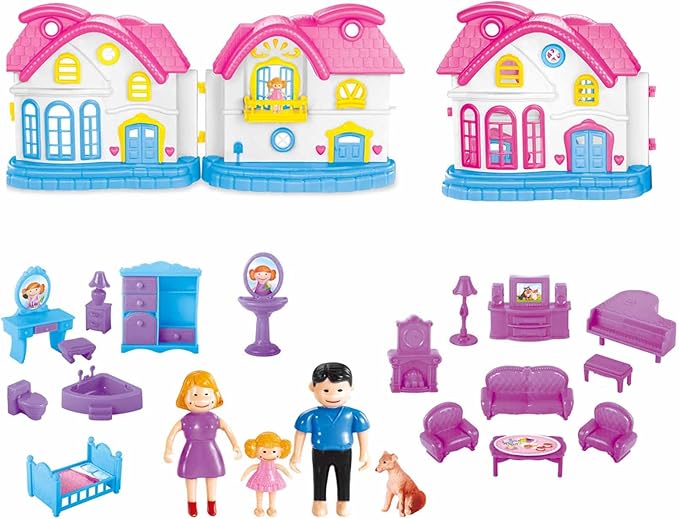 Power Joy Playhome My Happy Family Battery Operated - Marah Kids