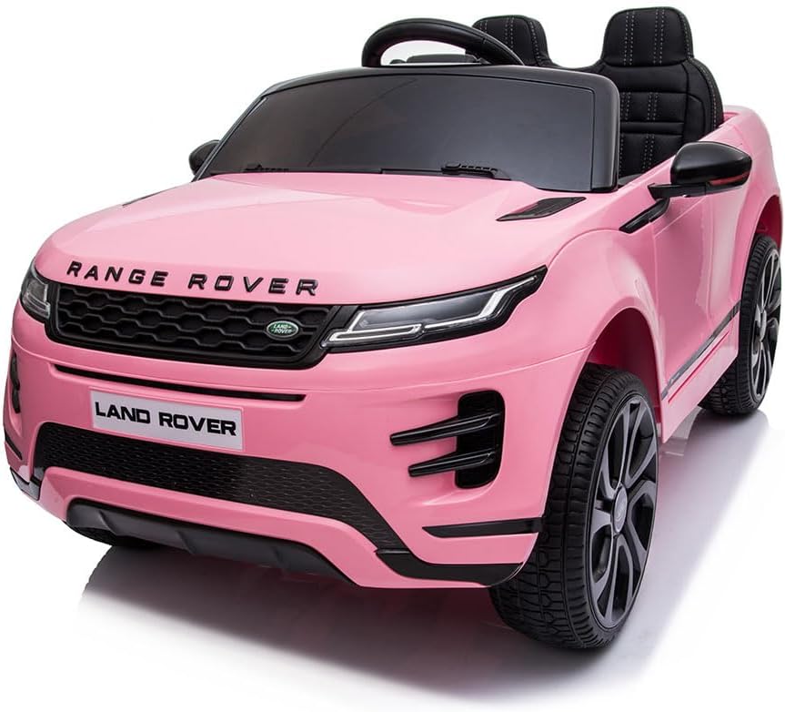 Range Rover 12V Electric Ride - On Car for Kids - Pink - Marah Kids
