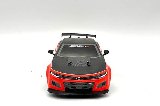 D - power - 1:16 Chevrolet Camaro ZL1 2021 RC Car – Realistic Vapor Exhaust Effect, 2.4GHz Remote Control, Rechargeable Battery Included, for Kids Ages 6+ - Marah Kids
