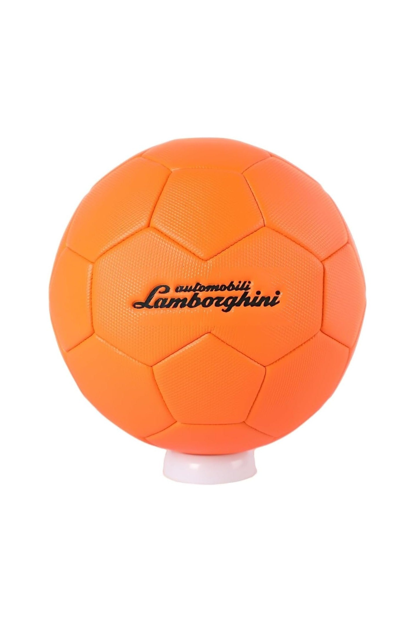 Lamborghini 3 Machine Sewing Pvc Soccer Ball - Orange (Size 3) - Marah Kids