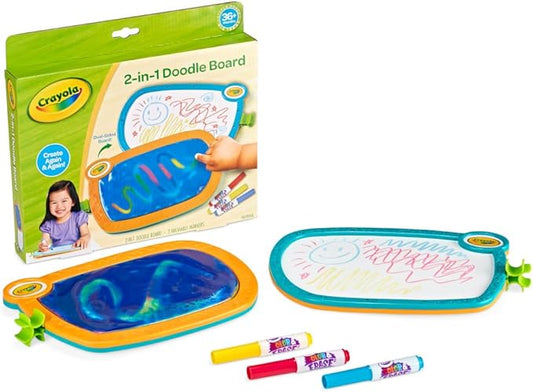 Crayola 2 - in - 1 Doodle Board: Toddler Drawing Tablet & Travel Activity 3+ - Marah Kids
