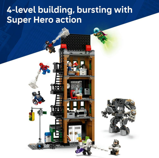 LEGO: Marvel Spider - Man vs. Mysterio: The Daily Bugle (76342) - Marah Kids