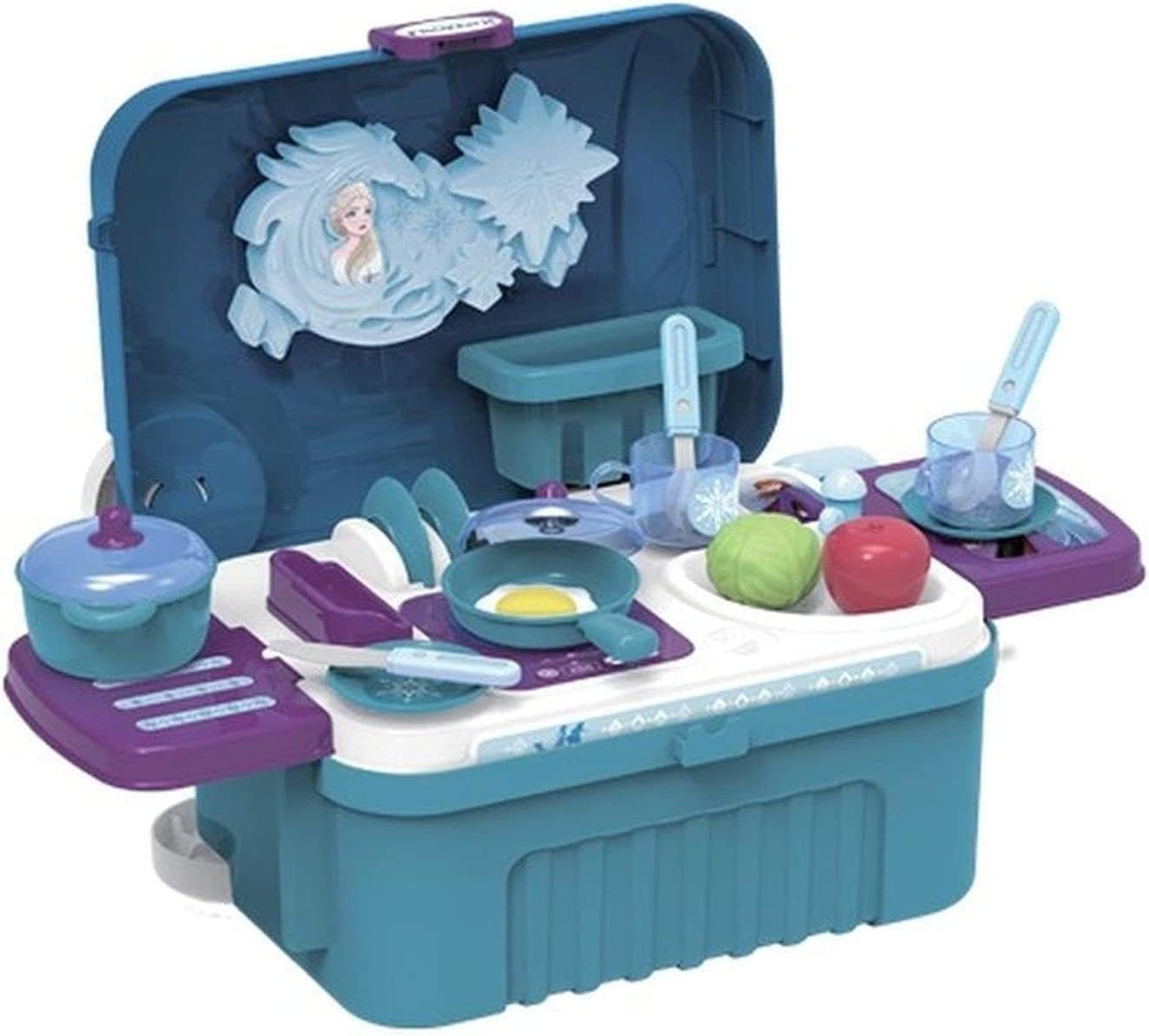 Frozen 2 Kitchen Trolley Case 3 - In - 1 - Marah Kids