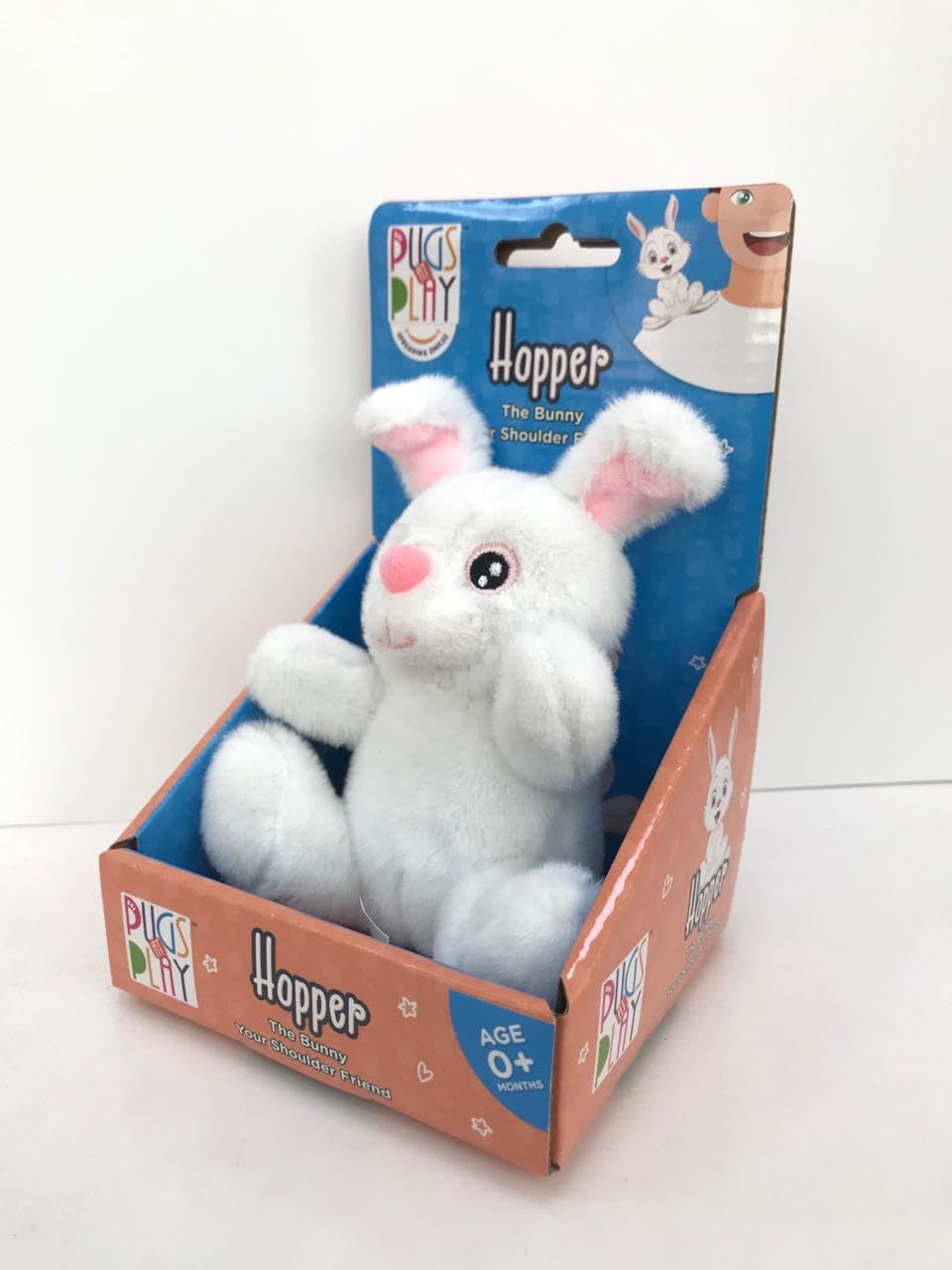 Pugs At Play Shoulder Buddy Hopper 4-Inch