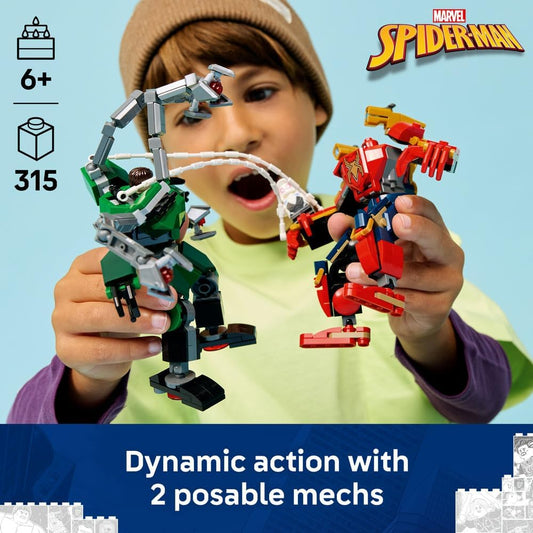 LEGO: Marvel Mech Battle Spider - Man vs. Doc Ock (76338) - Marah Kids