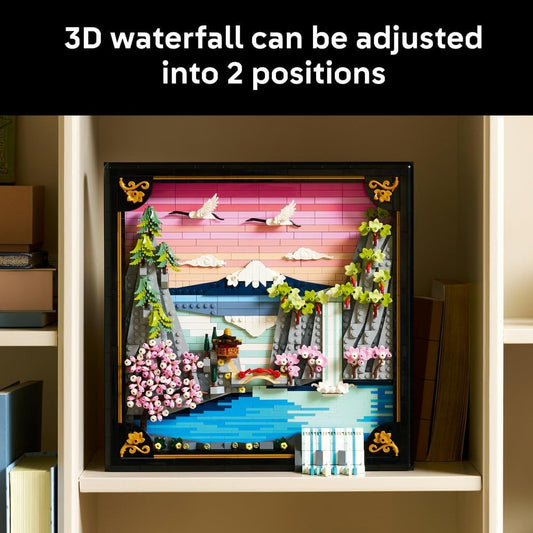 LEGO: Art Japanese Cherry Blossom Landscape 3D Wall Art (31218) - Marah Kids