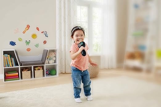 Vtech - SINGING SOUNDS MICROPHONE - Multicolour | 15 built - in sing - along songs on the Singing Sounds Microphone | Suitable ages 2 + up - Marah Kids