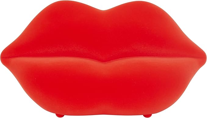Bratz - Funky Fashion Furniture Lip Couch - Red | ICONIC SHAPE | Passion for Fashion in style with this statement furniture | fuzzy flocked finish | hangout spot or use with most fashion dolls up to 12” tall | Ages 6 + - Marah Kids