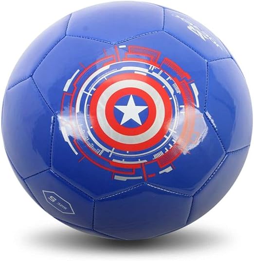 Marvel Joerex Captain America 5 Size Pvc Soccer Ball - Marah Kids