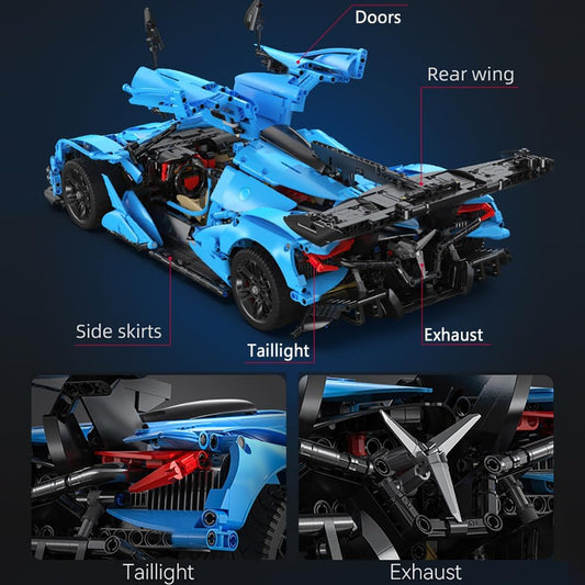 Cada MASTER - 1:8 V12 Hypercar - Marah Kids