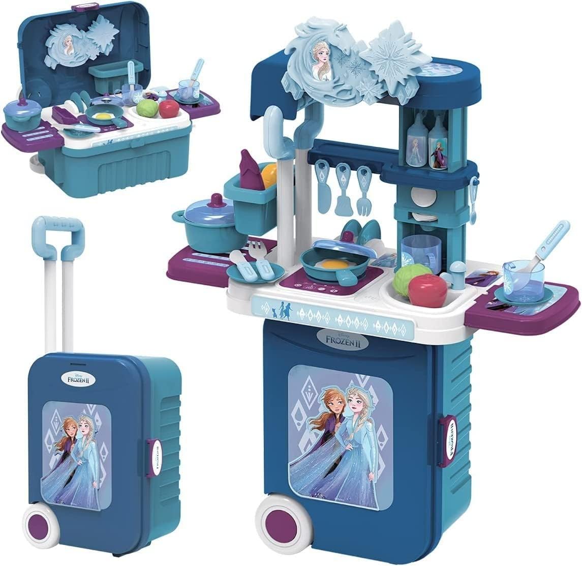 Frozen 2 Kitchen Trolley Case 3 - In - 1 - Marah Kids