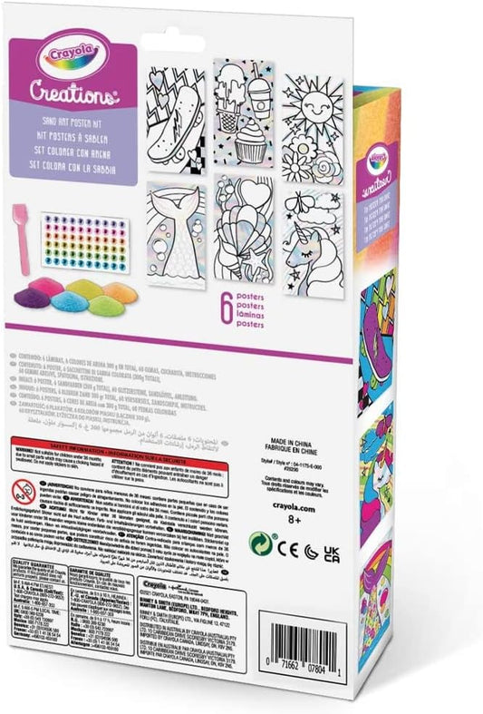 Crayola Creations Sand Art Poster Kit - Marah Kids