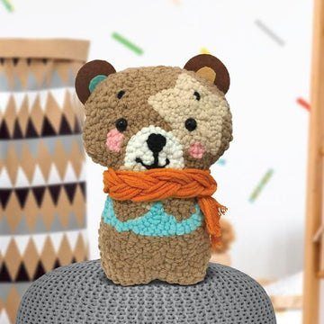 Sew Star - Punch Embroidery - Bear Doll Kit - Marah Kids