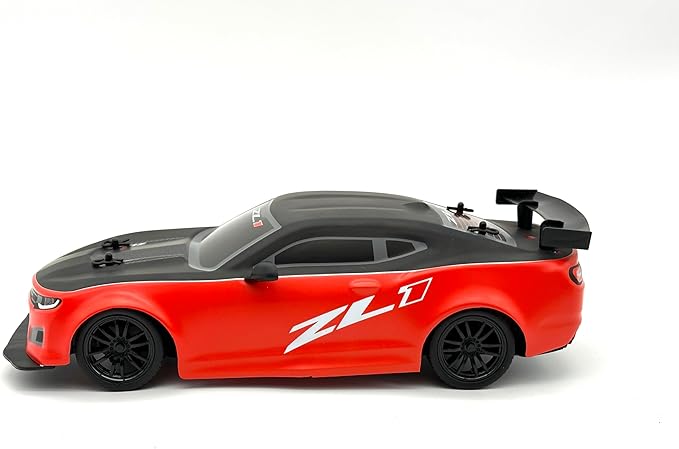 D - power - 1:16 Chevrolet Camaro ZL1 2021 RC Car – Realistic Vapor Exhaust Effect, 2.4GHz Remote Control, Rechargeable Battery Included, for Kids Ages 6+ - Marah Kids