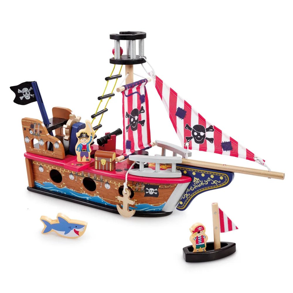 ELC Wooden Pirate Ship - Marah Kids