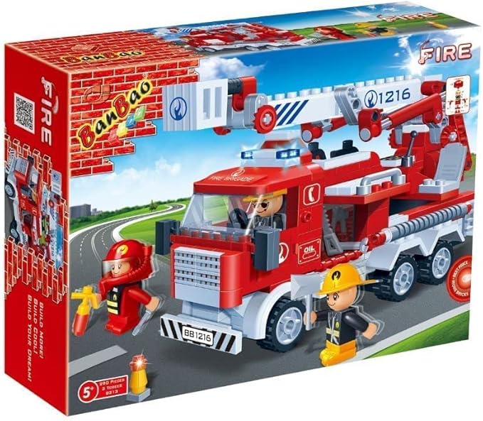 BANBAO FIRE SERIES 290PCS 8313 - Marah Kids