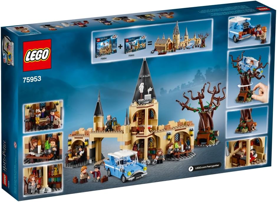 LEGO Harry Potter Hogwarts Whomping Willow 75953 Building Kit (753 Pieces) - Marah Kids