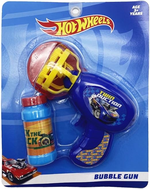 HOTWHEELS BUBBLE GUN - Marah Kids