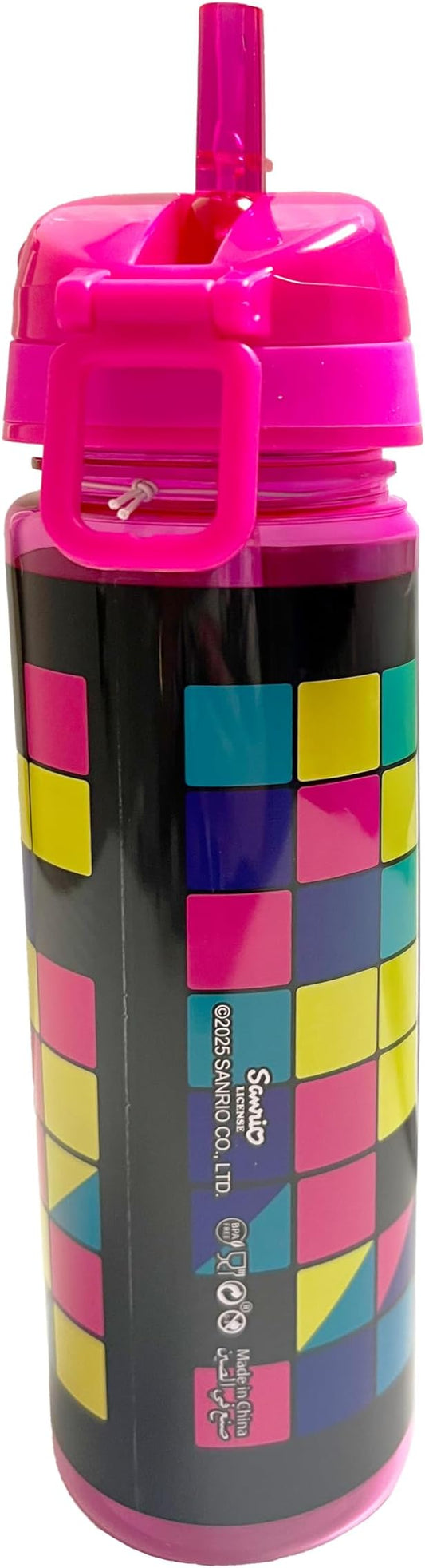 SANRIO KUROMI CHEEKY BUT CHARMING WATER BOTTLE - Marah Kids