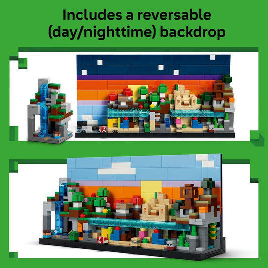 LEGO: Minecraft Mini Biomes Gaming Art Building Set (21589) - Marah Kids