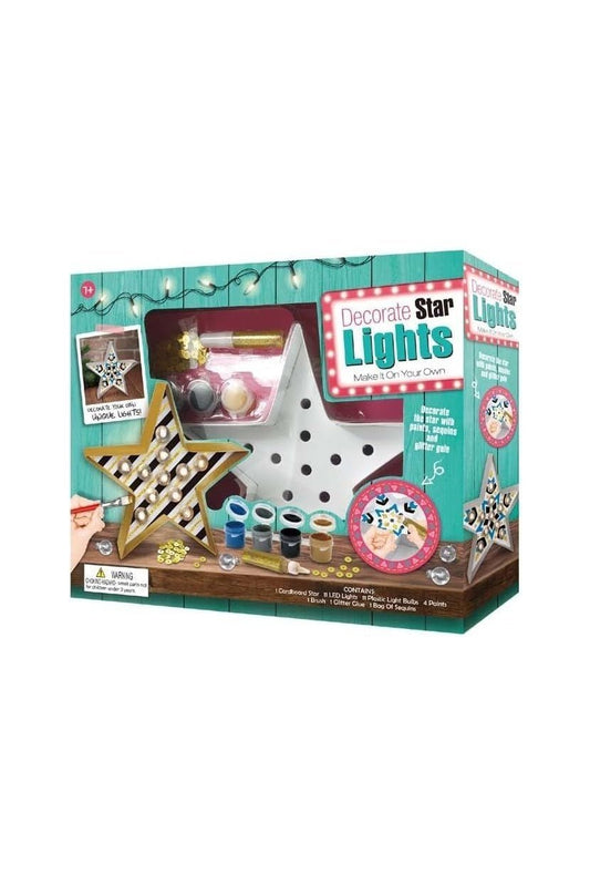 Sew Star - Decorate Your Own String Lights LED Kit - Star Lights - Marah Kids