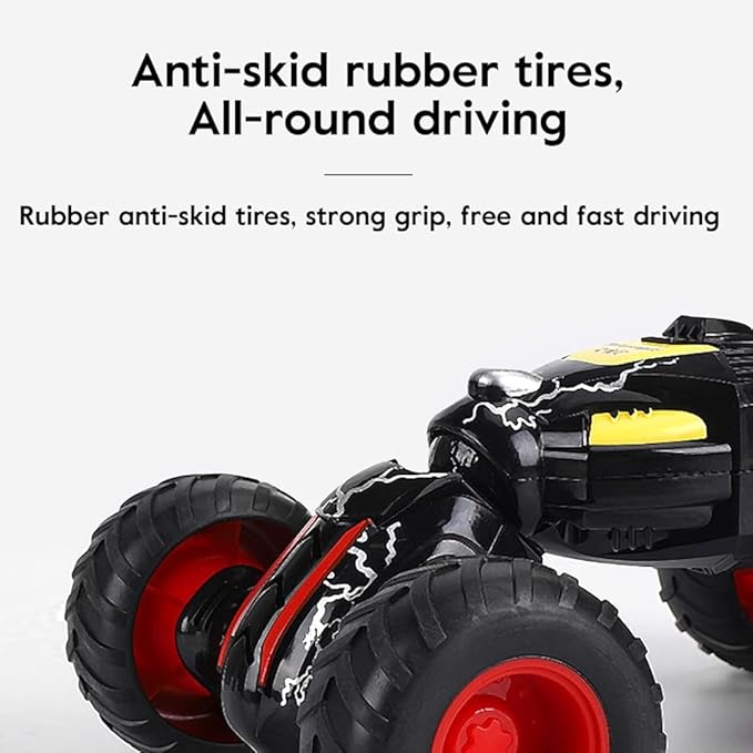 D - Power - Telescopic Pull Back Cars - Black | Fiction Climbing Car, No Batteries Required, Perfect Gift for Kids | 3+ - Marah Kids