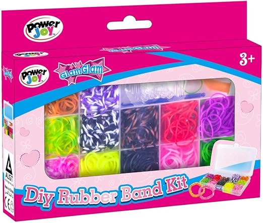 Power Joy Glamglam Diy Rubber Band Kit - Marah Kids